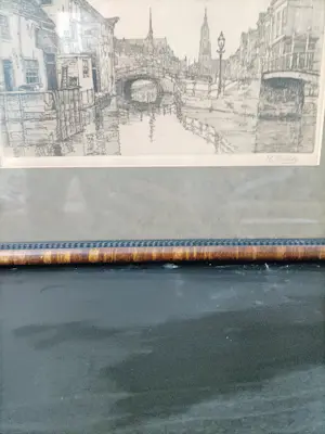 Hendrik Henrichs - Stadsgezicht Delft kopen? Bied vanaf 20!