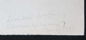 Leontine Lieffering - Houtskool op papier, Verzamelplaatsen I kopen? Bied vanaf 1!