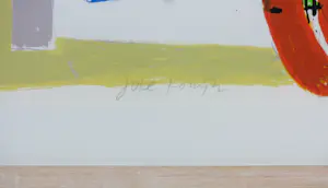 Joke Konijn - Zeefdruk op papier, Creaturen - Ingelijst kopen? Bied vanaf 60!