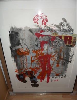 George Heidweiller - Gemengde techniek, Ladies Fantasy. Zeer groot werk. kopen? Bied vanaf 250!