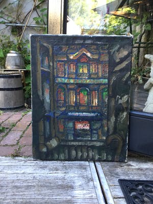 Gerard Huijsser - C4767-21, Standsgevel Parijs, Studio Montmartre kopen? Bied vanaf 50!
