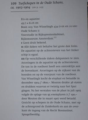 Willem Witsen - Turfschepen in de Oude Schans kopen? Bied vanaf 350!