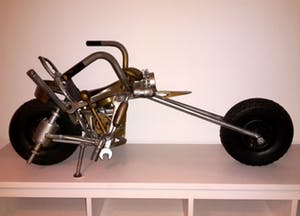 Herman Brood - Motorbike kopen? Bied vanaf 1000!