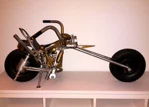 Herman Brood - Motorbike verkocht voor € 1000!