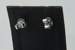 2529- Exclusieve set witgouden oorstekers - ca. 0.40 ct diamant - 18 krt gekeurd kopen? Bied vanaf 220!