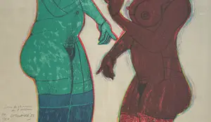 Corneille - handgesigeerde kleurenlitho | 'Sous le charme de l'oiseau' | 1982 (INGELIJST) kopen? Bied vanaf 550!