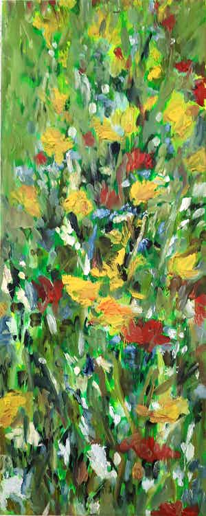Irene van den Bos - Flower Field verkocht voor € 50!