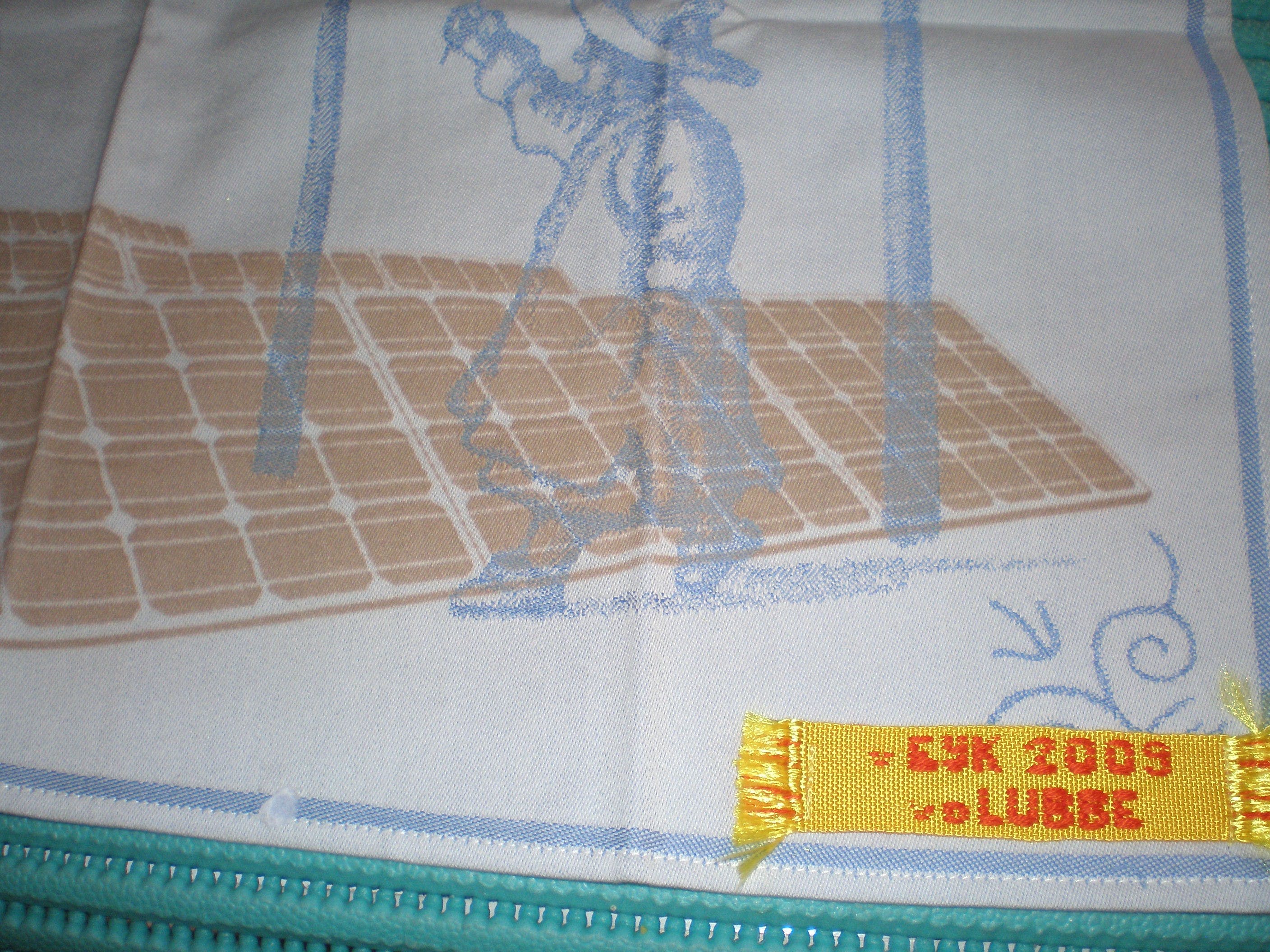 Studio van Eijk & van der Lubbe - Vingerdoekje geïnspireerd op Delftsblauw tegeltje Windmills kopen? Bied vanaf 10!