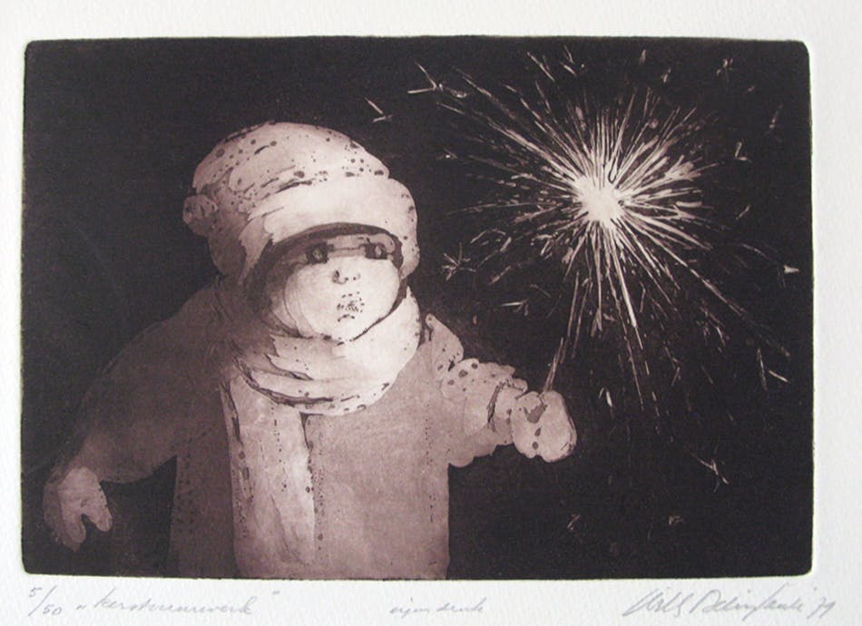 Willy Belinfante - KERSTVUURWERK verkocht voor € 15!