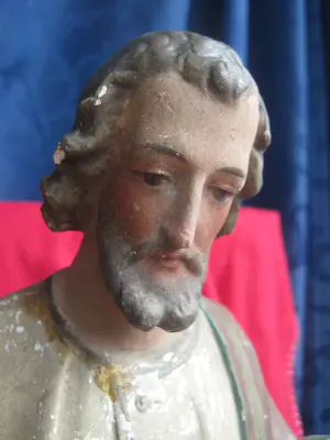 Heiligenbeeld - Jozef van Nazareth, pleegvader en timmerman. kopen? Bied vanaf 45!