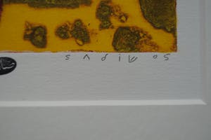 Sadik Kwaish Alfaji - twee etsen - zonder titel kopen? Bied vanaf 30!