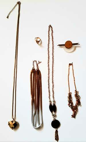 Vintage sieraden - 6 stuk verkocht voor € 1!