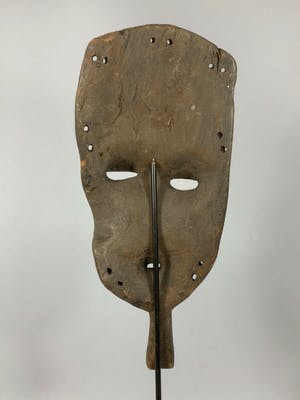 Pende - 200454 - Old Tribal used mask with Cap - Congo (zeldzaam) kopen? Bied vanaf 65!