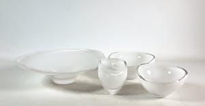 Carina Riezebos - 4-delig glazen dinerset kopen? Bied vanaf 80!