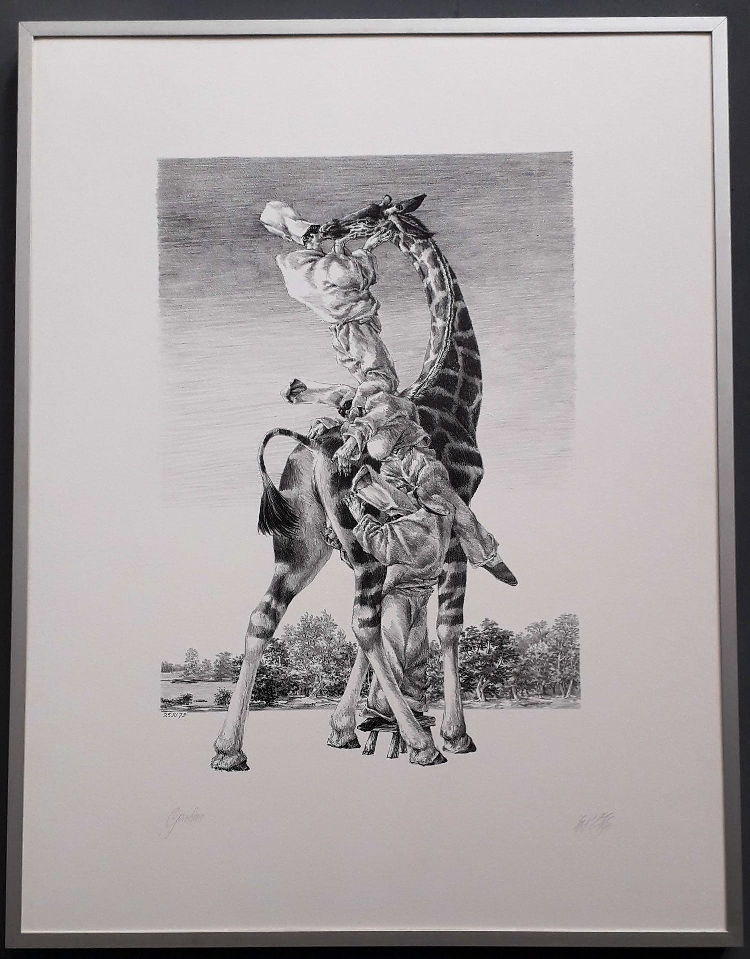 Peter Vos - Gevoelens - gesigneerde litho verkocht voor € 250!