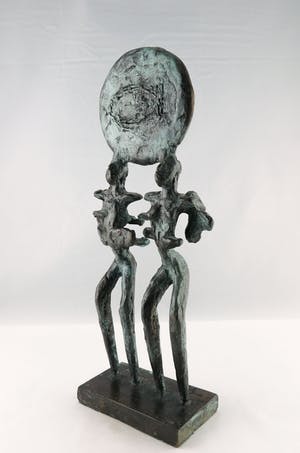 Nelson Carrilho - Brons, Twee figuren kopen? Bied vanaf 250!