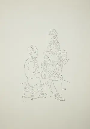 Carel Willink - Lot van vier litho's, diverse voorstellingen kopen? Bied vanaf 1!