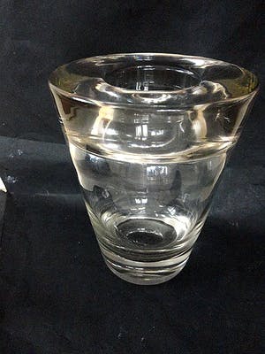 Royal Leerdam - glasvaas naar ontwerp van AD Copier kopen? Bied vanaf 35!