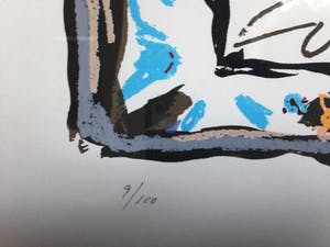 Kees Salentijn - zeefdruk compositie kopen? Bied vanaf 49!