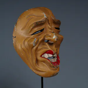 Niet of onleesbaar gesigneerd - Japans NOH theater masker kopen? Bied vanaf 1!