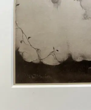 Jan Mankes - Originele Heliogravure Geit bij het Meer 1923 kopen? Bied vanaf 125!