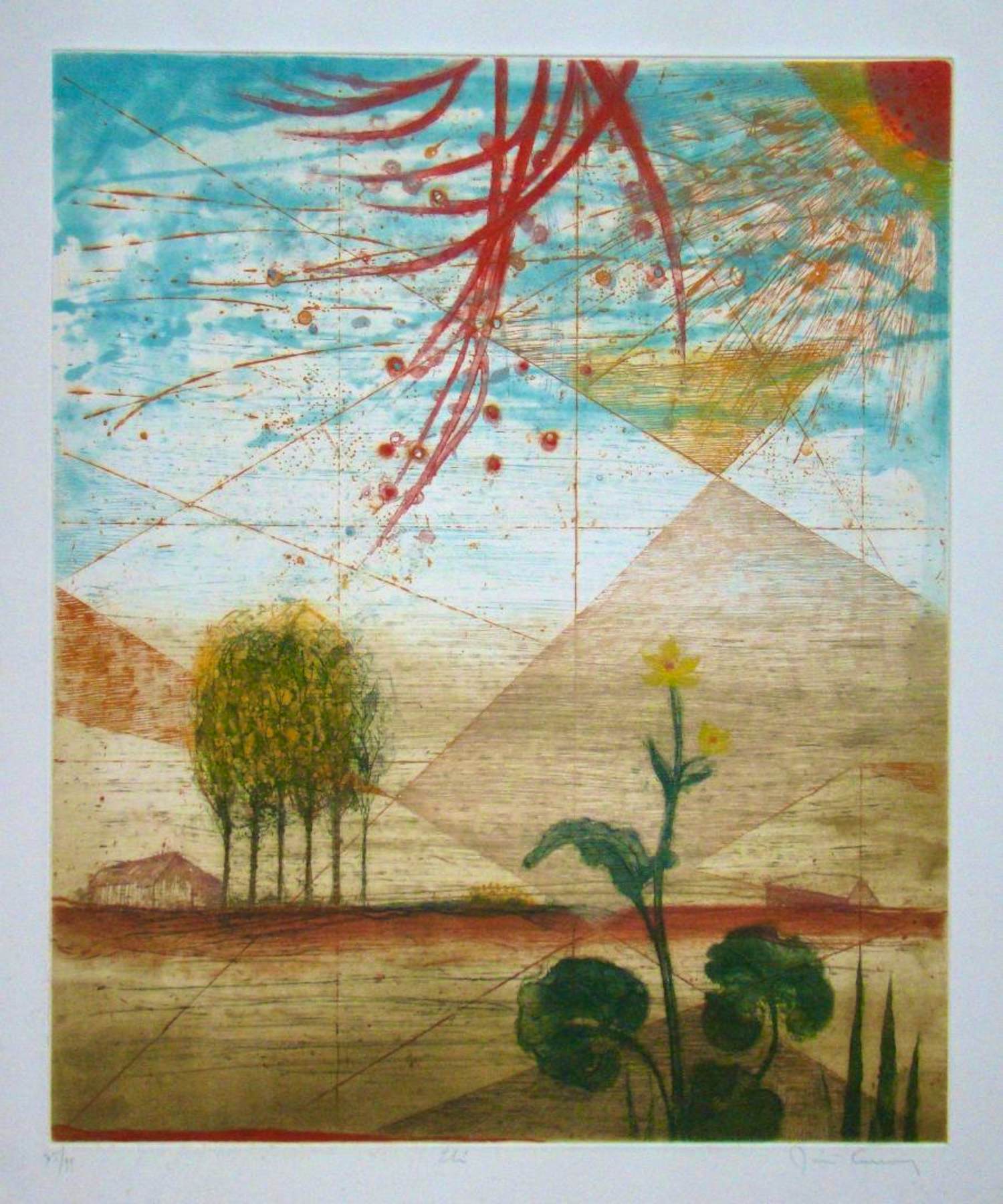 René Carcan - Été - 1980 - Ets met aquatint - Gesigneerd en genummerd kopen? Bied vanaf 180!