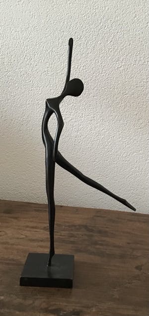 Brons (Onbekend) - Metaal beeld, danseres kopen? Bied vanaf 1!