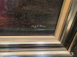 Josy-Ann Pirson - Bloemen " Roses blanches " 1952 kopen? Bied vanaf 250!