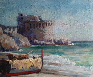 Niet of onleesbaar gesigneerd - luministisch kustgezicht kopen? Bied vanaf 1!