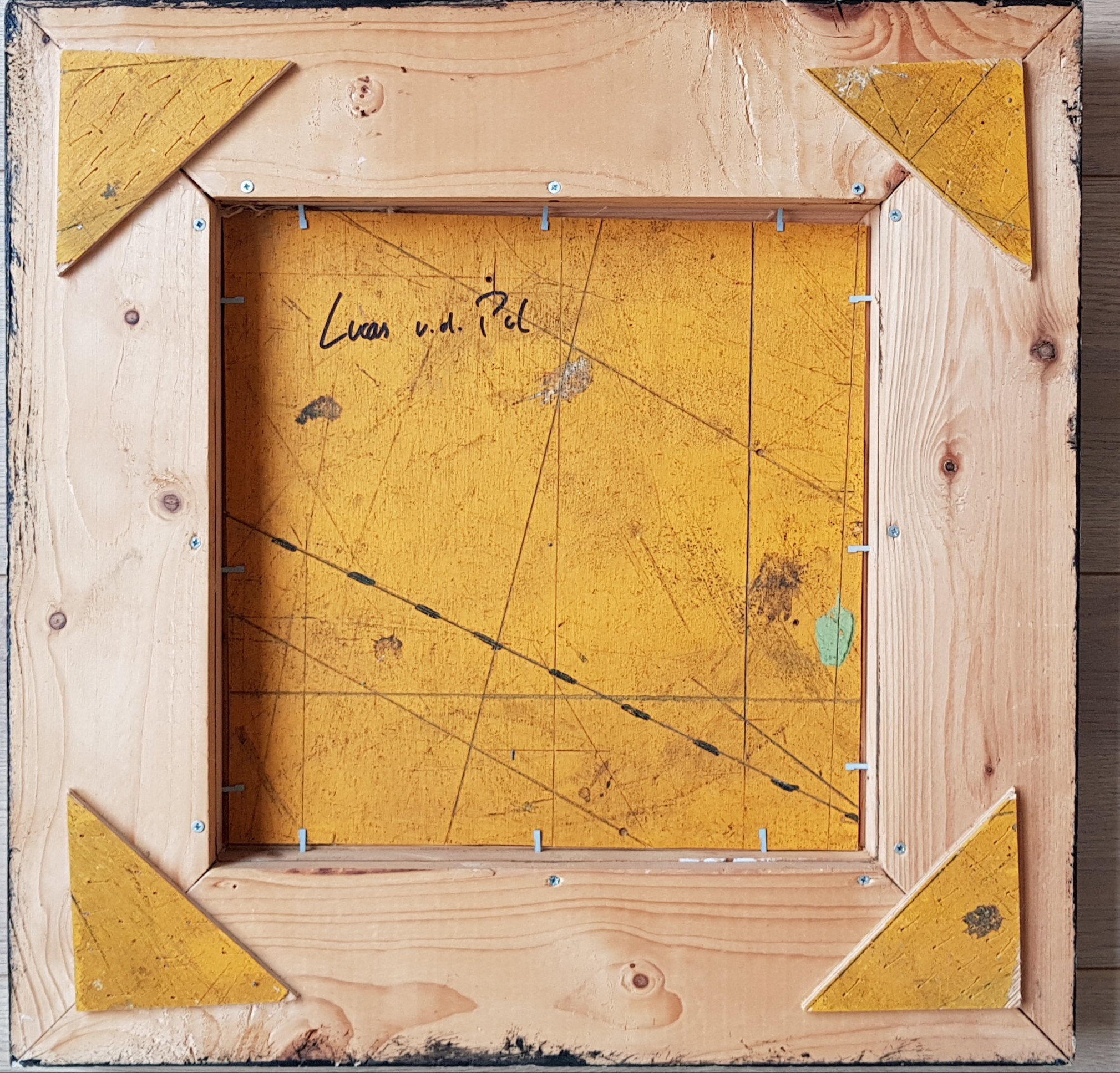 Lucas van der Pol - Abstracte compositie, z.t. kopen? Bied vanaf 25!