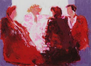 Wil Willemsen - Zeefdruk, Zonder titel - Ingelijst kopen? Bied vanaf 35!