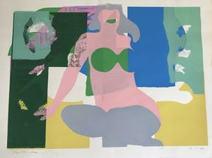 Willem Snitker - Vrouw in bikini kopen? Bied vanaf 15!