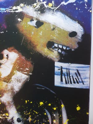 Herman Brood - Kleurenzeefdruk NIGHTRIDE Handgesigneerd. kopen? Bied vanaf 1!