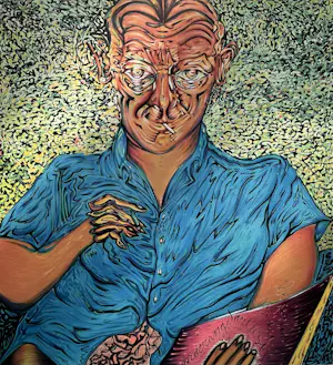 Pjeroo Roobjee - Kleurrijke, gesigneerde litho - niet ingelijst kopen? Bied vanaf 75!