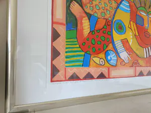 Clemens Briels - Prachtwerk Antiqua a bay after 360 days.GROOT in prachtlijst kopen? Bied vanaf 395!