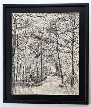 Herman Bieling - Herfstbos verkocht voor € 80!