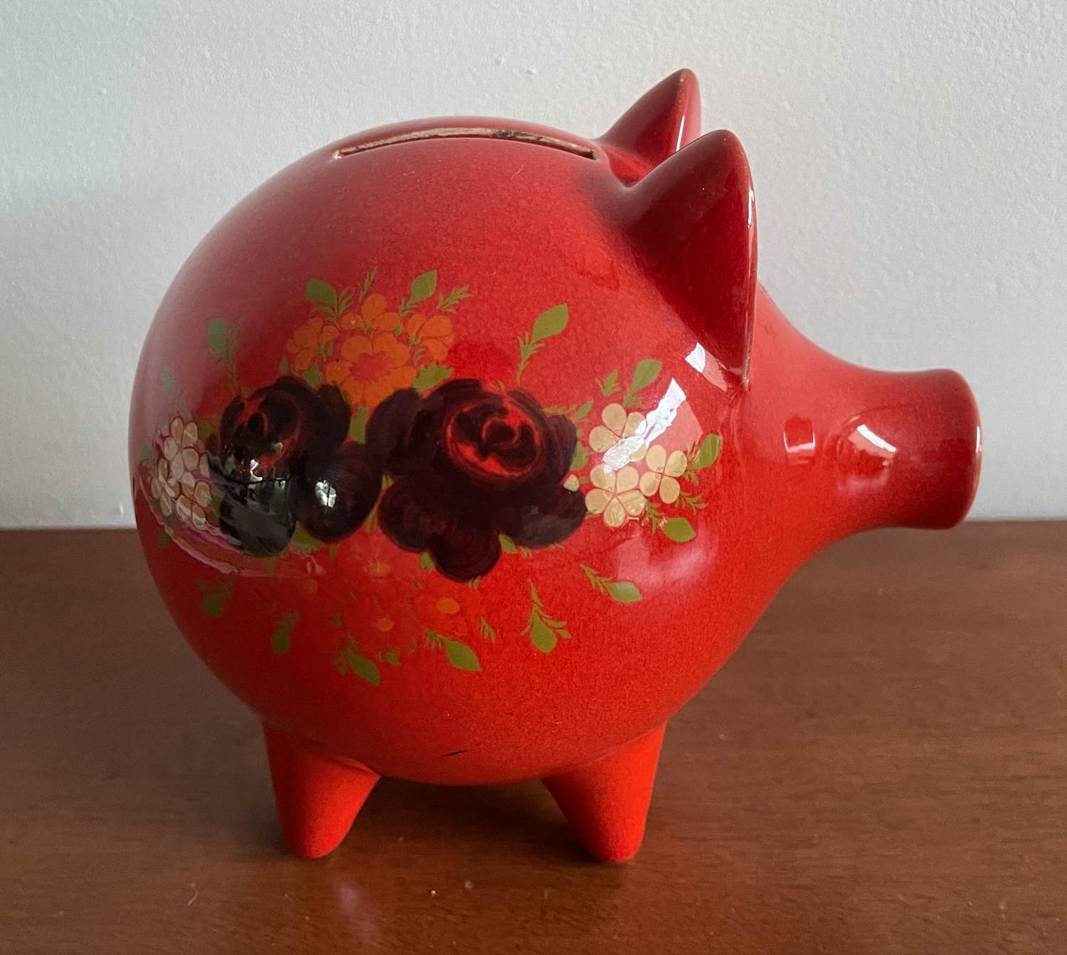 Waechtersbacher Keramik - Vintage rood aardewerken spaarvarken kopen? Bied vanaf 20!