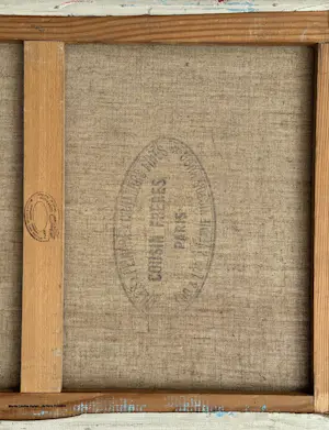 Marie Louise Ogier - Eukalyptus im Dorf - Öl auf Leinwand um 1950 kopen? Bied vanaf 180!