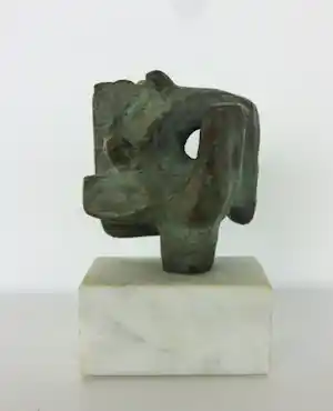 Lia van Vugt - Sculptuur van brons, Geabstraheerde figuren verkauft für € 100!