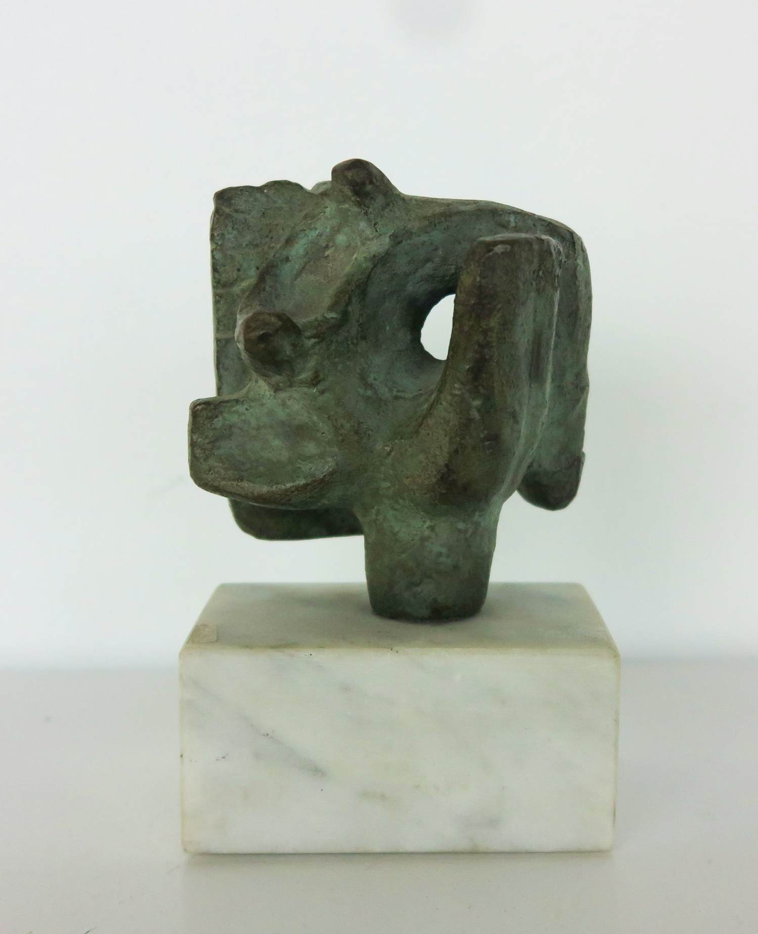 Lia van Vugt - Sculptuur van brons, Geabstraheerde figuren kopen? Bied vanaf 100!