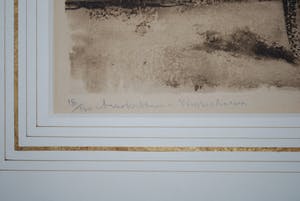 Roger Hebbelinck - Amsterdam met de Westertoren - ets/aquatint oplage 100 kopen? Bied vanaf 50!