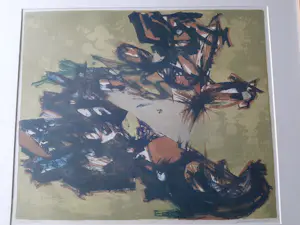Daniel den Dikkenboer - Kleuren litho, Abstract werk, Stilleven. kopen? Bied vanaf 40!