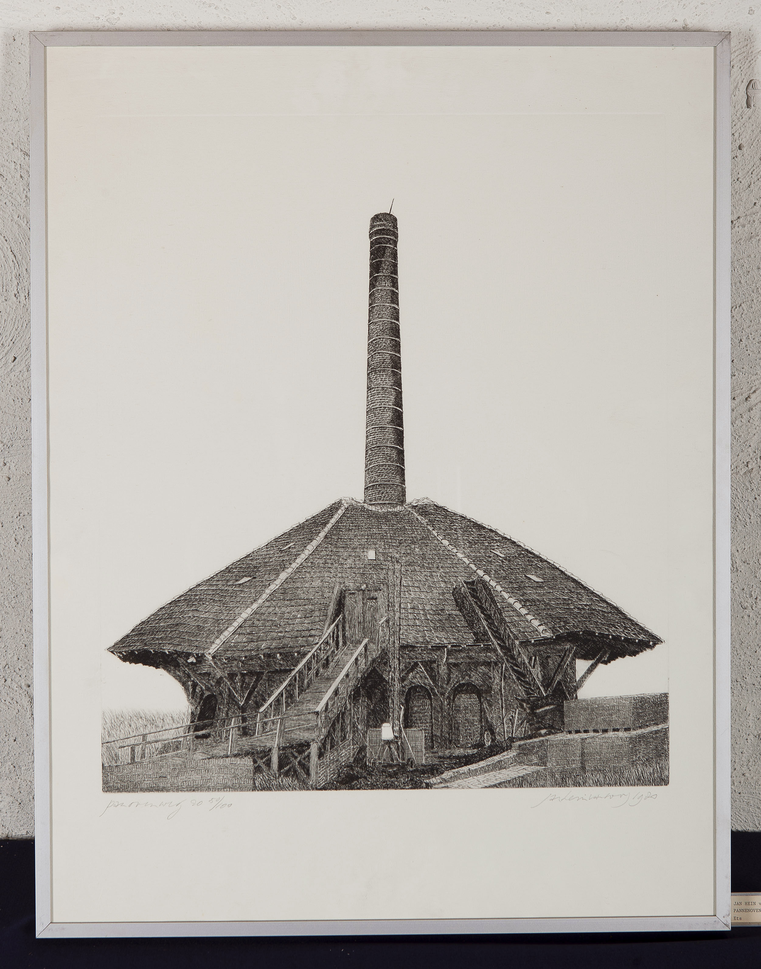 Jan Hein van Rooy - Panovenweg 20 - Ets - 50/100 - Gesigneerd kopen? Bied vanaf 10!