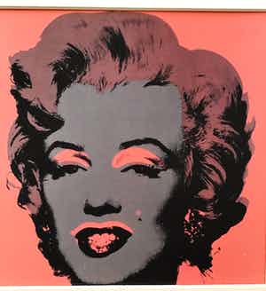 Andy Warhol - Marilyn Monroe, 4 keer offsetlitho verkocht voor € 1!