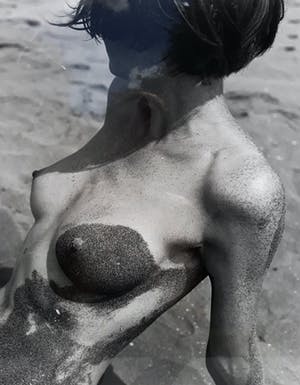 Rutger ten Broeke - Naakt op strand, foto kopen? Bied vanaf 325!