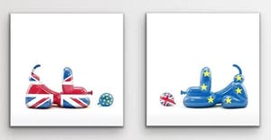WHATSHISNAME - Whatshisname (1982) - Brexit Happy POPek Balloon Dog set of two prints kopen? Bied vanaf 250!