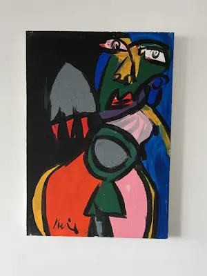 Peter Robert Keil - Portret met klauw kaufen? Bieten Sie von 100!