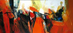 Peter Meijer - Zeefdruk op kunststof, De brief - Ingelijst (Groot) kopen? Bied vanaf 50!