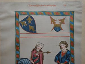 Niet of onleesbaar gesigneerd - Miniaturen Heidelberg kopen? Bied vanaf 1!