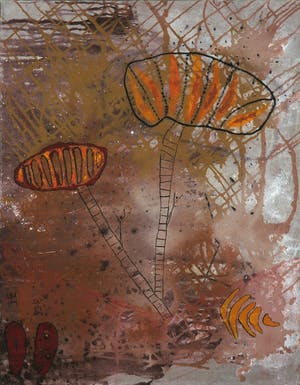 Chantal Borremans - Gemengde techniek op doek, Les Ruches kopen? Bied vanaf 1!